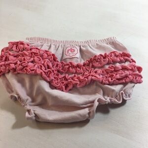 R B Toddler Ruffled Bloomers Pink Size 12 months
